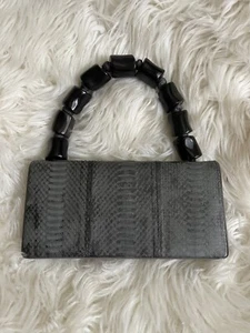 VINTAGE AUTHENTIC LLOYD KLEIN HANDBAG - Picture 1 of 7