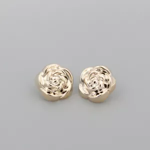 6X Flower Shape Buttons Sew on Craft Material for Costume Sweater Coat Decor DIY - Picture 1 of 20
