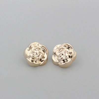 6X Flower Shape Buttons Sew on Craft Material for Costume Sweater Coat Decor DIY - Image 1 of 4