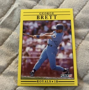 1991 Fleer George Brett #552 - Picture 1 of 2
