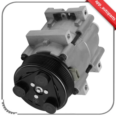 AC A/C Compressor fits Ford E-350 Econoline Club E-450 Econoline Super Duty 7.3L - Image 1 of 4