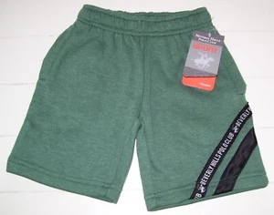 Boys Beverly Hills Polo Club Green Performance Sport Sweat Shorts Sz 4-5 - Picture 1 of 2