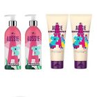 2 x Aussie nourish and repair conditioner and 2 x Aussie hydrate miracle shampoo