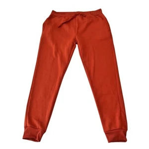 Chándal para mujer 2XL naranja quemado pantalones deportivos con cordón nuevo sin etiquetas bolsillos - Imagen 1 de 5