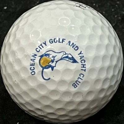 Ocean City Golf and Yacht Club Golf Course Logo Ball Hogan - Image 1 of 4