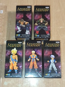 Banpresto Dragonball WCF Legend of Saiyan 4 Goku Gohan Trunks Vegeta Ape x5 último - Imagen 1 de 6