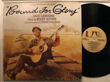 Woody Guthrie Lp Bound For Glory Soundtrack On Ua - Nm / Vg+ To Vg++ (Corner Cut