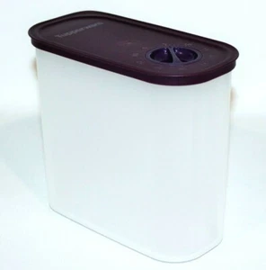 Tupperware Freeze Smart Container 5 Cup Dial Date Freezer Mates Dark Purple - Picture 1 of 3
