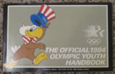 The Official 1984 Olympic Youth Handbook, paperback.  Lot 250196 - Image 1 of 4