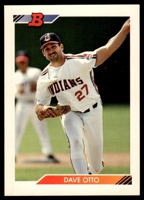 1992 Bowman Dave Otto Cleveland Indians #619 - Image 1 of 2