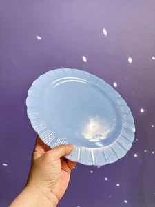 Vintage Pyrex Cremax Delphite 12"  Serving Platter Canada 1948 - Picture 1 of 5