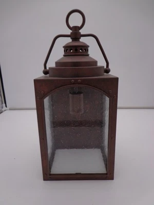 Randhurst Collection 1 Light Wall Lantern Copper Finish Generation Lighting - Image 1 of 4