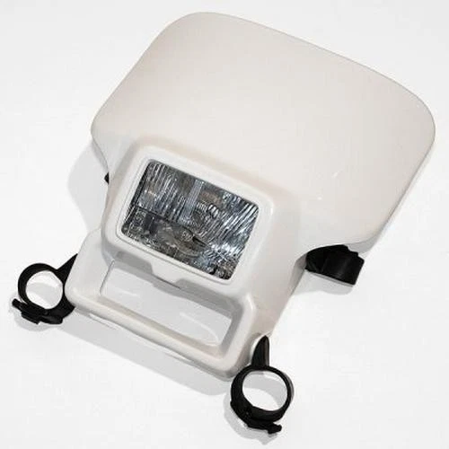 PROIETTORE UFO ALOGENO HONDA XR 250/400R '96-'17 COMPLETO ROSSO (DISEG - Imagen 1 de 1