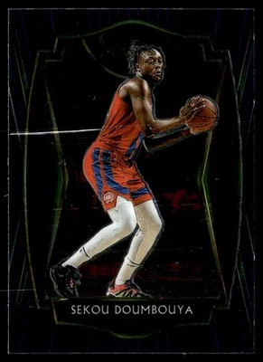 2020-21 Panini Select Sekou Doumbouya Detroit Pistons #107 - Image 1 of 2