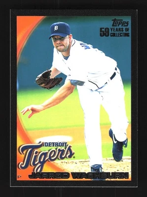 Jarrod Washburn Detroit Tigers 2010 Topps Black #277 SN /59 - Image 1 of 2