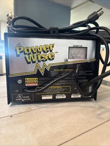 Power Wise 36 Volt EZ-GO Textron Golf Cart Battery Charger Model 28115 G01 - Bild 1 von 5