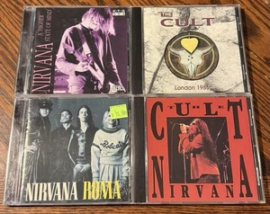 Nirvana And The Cult Promo Promotional Rare 4 Cd Lot - Bild 1 von 3