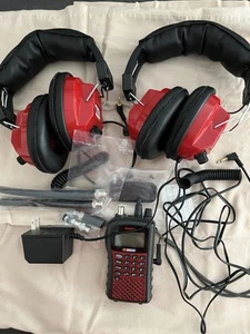 Nascar RaceTrac Classic Scanner With 2 Pair Of Headsets and Accessories - Zdjęcie 1 z 8