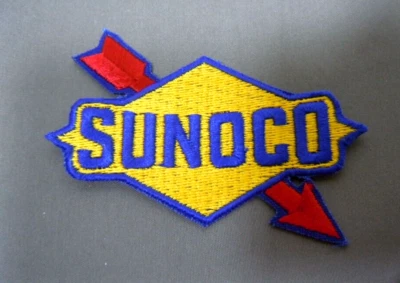 SUNOCO OIL & GAS Embroidered Iron On Uniform-Jacket Patch 3.5" - Image 1 of 2