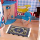 1:12 Embroidery Dollhouse Rugs Vintage Accessories Furniture Carpeting Decor