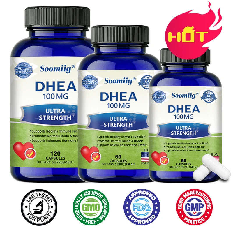 SOOMIIG Booster für Männer und Frauen Potenzmittel für Männer, Libido, Stimmung Kapseln