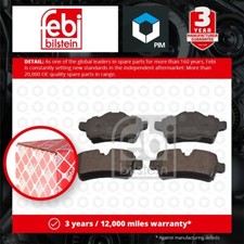 Brake Pads Set fits MINI COOPER R56 1.6D Rear 06 to 13 34212289154 34212289155