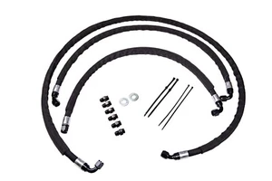 Fleece Performance Transmission Cooler Lines For 17-19 GM 2500/3500 6.6L Duramax - Picture 1 of 3