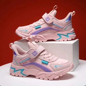 Girl's casual sneaker soft comfortable waterproof shoes - Picture 1 of 31