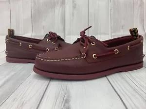 Sperry Men's Authentic Original 2-Eye Leather 85th Anniversary Boat shoe 10 - Picture 1 of 8