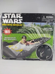 Sport Fun Star Wars Space Battle tobogán acuático 16 pies 2005 nuevo en paquete diversión de verano - Imagen 1 de 7