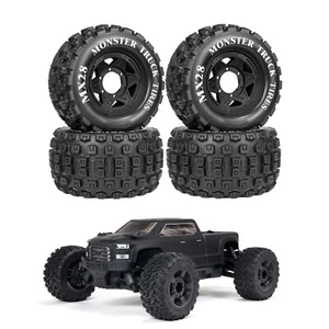 128mm Monster Truck Reifen 12mm/14mm Hex für 1/10 RC Truck Universal (4 Stück) - Bild 1 von 27