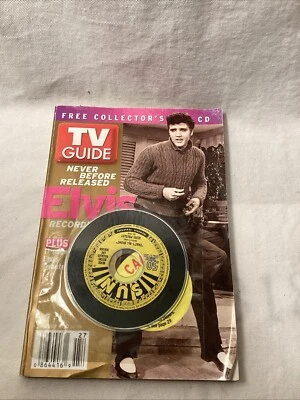Elvis TV Guide July 4-10, 2004 with Free Collector�s CD �That�s All Right� - Image 1 of 4