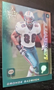 1999 Leaf 16/50 Rookies and Stars Longevity #104 Oronde Gadsden Team: M - Picture 1 of 5