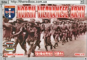 Orion 1/72 72060 Ejército de Vietnam del Norte (Guerra de Vietnam) (52 figuras, 13 poses) - Imagen 1 de 4