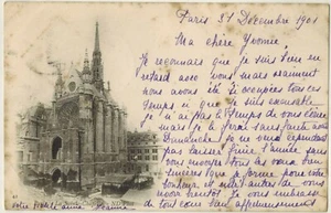 1901-Postkartensammlung-La sainte Chapelle de Notre-Dame de Paris-ED.ND - Bild 1 von 1