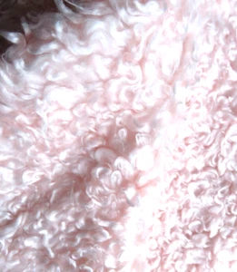 55 x 44cm Faux Lamb Wool Fur Sherpa Fleece Fabric Lining DIY Cloth Fluffy Warm - Picture 1 of 3