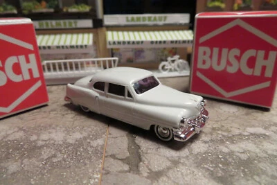 Busch 1:87 H0 43416 Cadillac 50 Limousine de Luxe weiß Chrom   NEU OVP - Bild 1 von 4