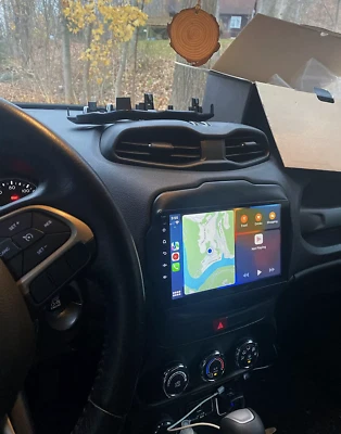 For 2015-2020 Jeep Renegade Apple Carplay Android13 Car Stereo Radio GPS Navi FM Foto 1 de 4