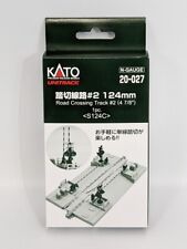 New N gauge KATO Unitrack 20-027 Level Crossing Track - UK stock