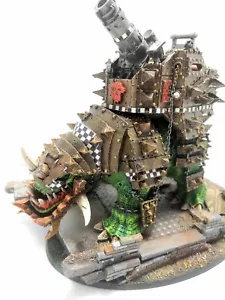 WARHAMMER FORGE WORLD ORK ARMY squiggoth warharmmer 40k With special base PAINT - Foto 1 di 1