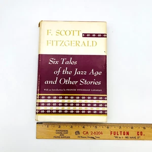F. Scott Fitzgerald Six Tales of the Jazz Age Scribner 1960 First Edition HC DJ - Picture 1 of 15