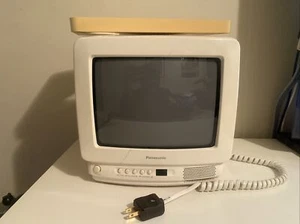 Panasonic Retro Gaming 9” TV VTG Model CT-9R10T On Swivel Base W Top Mount *READ - Picture 1 of 14