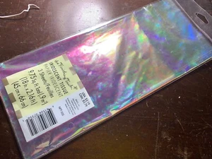 Iridescent Tissue Paper , Three Sheets 9.75 Sq Feet - Picture 1 of 5
