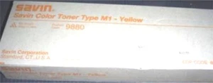 Tóner amarillo genuino Savin 9880 tipo M1 para Savin C2408-C3210 nuevo en caja - Imagen 1 de 1