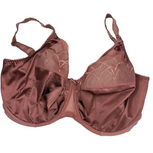 Elomi EL4030 Cate Full Cup Banded Underwire Brown Sheer Bra 34M - Picture 1 of 3