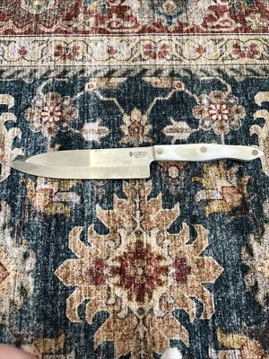 CUTCO 1728 Classic White Pearl Handle Petite Chefs Knife 7-5/8" - Изображение 1 из 2