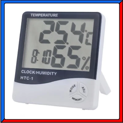 Stazione Meteo Meteorologica Termometro Igrometro Umidità Digitale Professionale - Immagine 1 di 4
