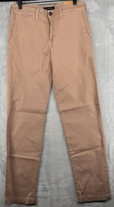American Eagle Extreme Flex schmal pfirsichrosa gerade khaki Herrenhose 29 x 32 neu mit Etikett - Bild 1 von 7