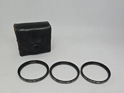 Vemar 48mm Close-Up Macro +1 +2 +3 Set Kit Lens Filter Vtg Japan Great Quality - Image 1 of 4