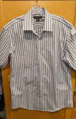 Structure Men  Button Down Shirt  Long Sleeve Dress Casual  15-15.5+32/33 - Image 1 of 3